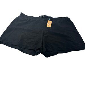 Kona Sol Women's Size X Swim Short Black New With Tags